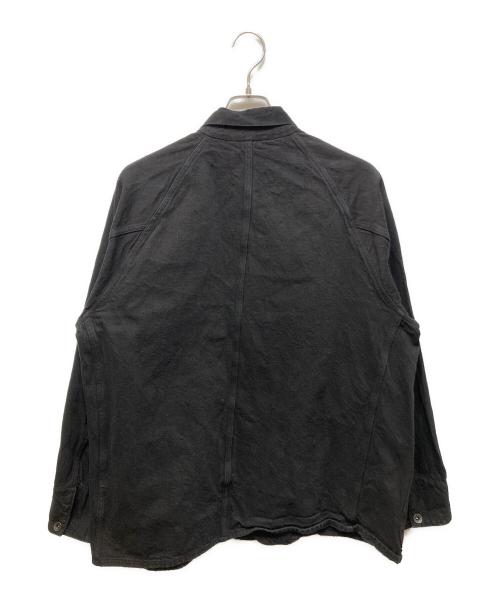 COMOLI（コモリ）COMOLI (コモリ) デニム ワークジャケット ブラック サイズ:3の古着・服飾アイテム