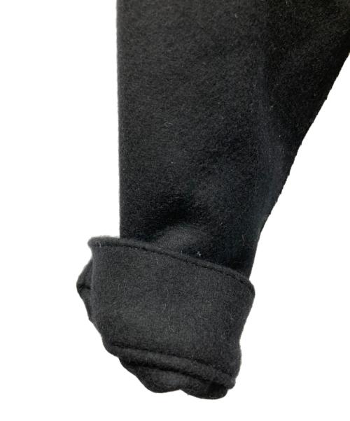 MATSUFUJI（マツフジ）MATSUFUJI (マツフジ) Melton Utility Shirt Jacket ブラック サイズ:3の古着・服飾アイテム