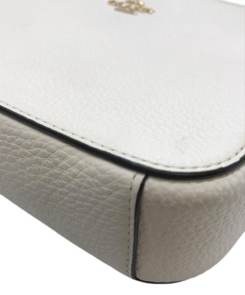 COACH（コーチ）COACH (コーチ) MINI CAMERA BAG アイボリーの古着・服飾アイテム