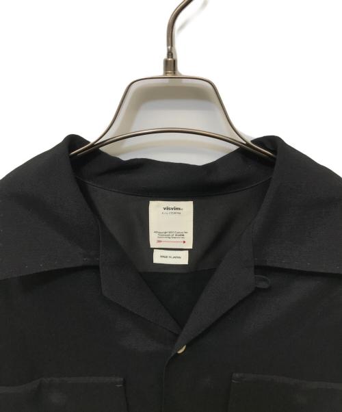 VISVIM（ビズビム）VISVIM (ビズビム) KEESEY SHIRT L/S ブラック サイズ:3の古着・服飾アイテム