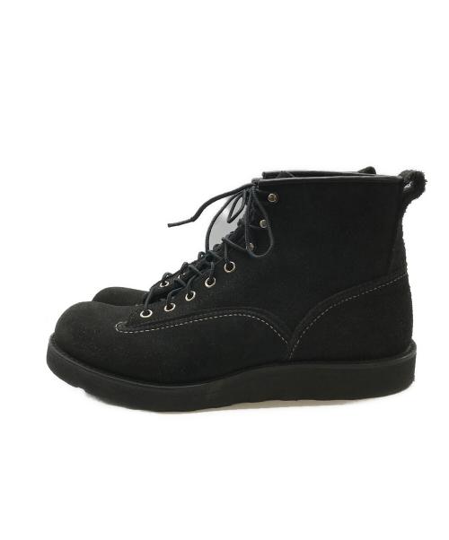 RED WING（レッドウィング）RED WING (レッドウィング) 6-INCH LINEMAN PLATFORM ブラック サイズ:UK8の古着・服飾アイテム