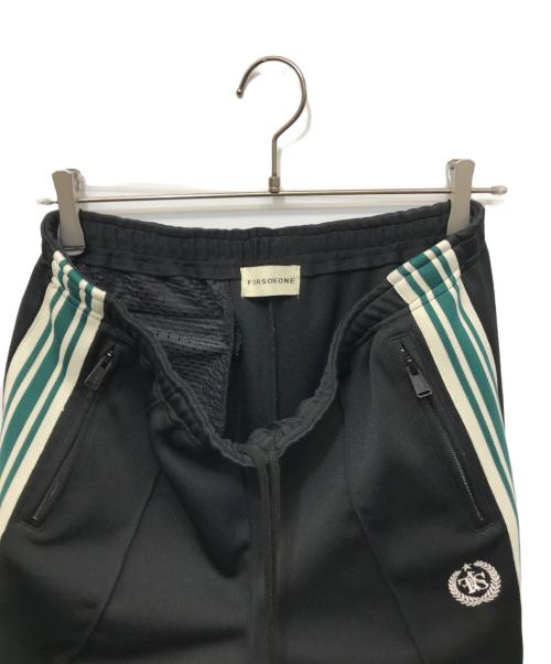 FORSOMEONE（フォーサムワン）FORSOMEONE (フォーサムワン) FS1 TRACK PANTS ブラック サイズ:48の古着・服飾アイテム