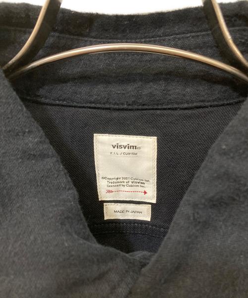 VISVIM（ビズビム）VISVIM (ビズビム) LUMBER L/S ダメージ加工シャツ ブラック サイズ:3の古着・服飾アイテム