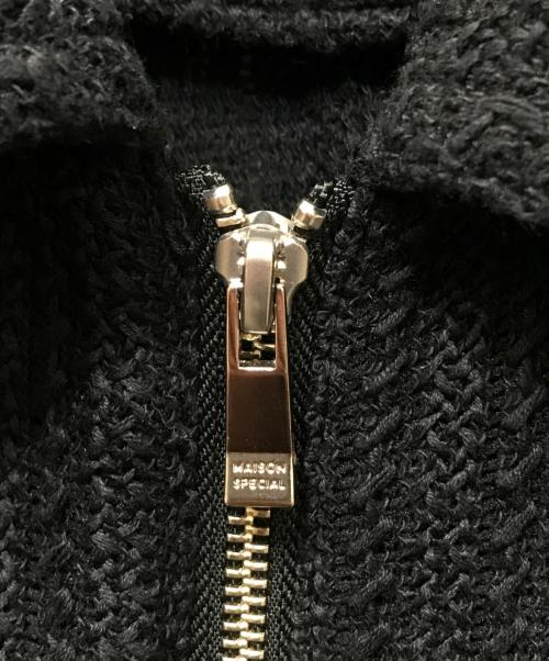 MAISON SPECIAL（メゾンスペシャル）MAISON SPECIAL (メゾンスペシャル) Prime-Over G-1 Flight Jacket ブラック サイズ:2の古着・服飾アイテム