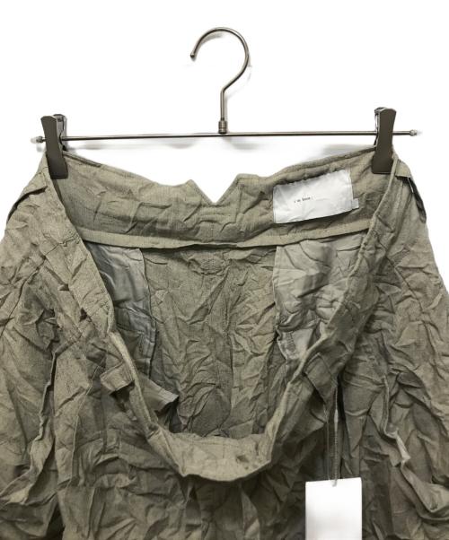 i`m here:（アイムヒアー）i`m here: (アイムヒアー) UNFORM : PANTS グレー サイズ:M 未使用品の古着・服飾アイテム