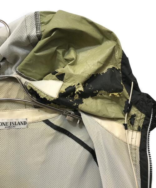STONE ISLAND（ストーンアイランド）STONE ISLAND (ストーンアイランド) フィッシュテールパーカー ブラック サイズ:Lの古着・服飾アイテム