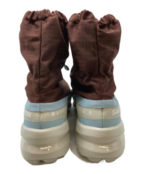 SALOMON（サロモン）SALOMON (サロモン) MM6 Maison Margiela (エムエムシックス メゾンマルジェラ) CROSS MID グレー×ブラウン サイズ:US8の古着・服飾アイテム