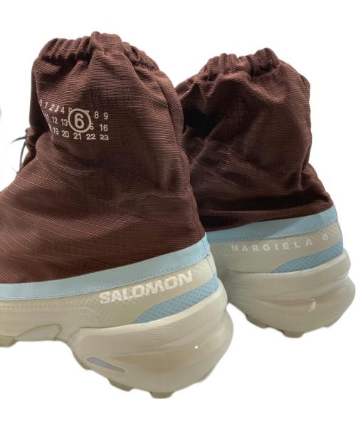 SALOMON（サロモン）SALOMON (サロモン) MM6 Maison Margiela (エムエムシックス メゾンマルジェラ) CROSS MID グレー×ブラウン サイズ:US8の古着・服飾アイテム