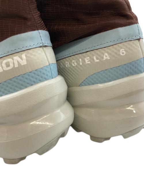 SALOMON（サロモン）SALOMON (サロモン) MM6 Maison Margiela (エムエムシックス メゾンマルジェラ) CROSS MID グレー×ブラウン サイズ:US8の古着・服飾アイテム