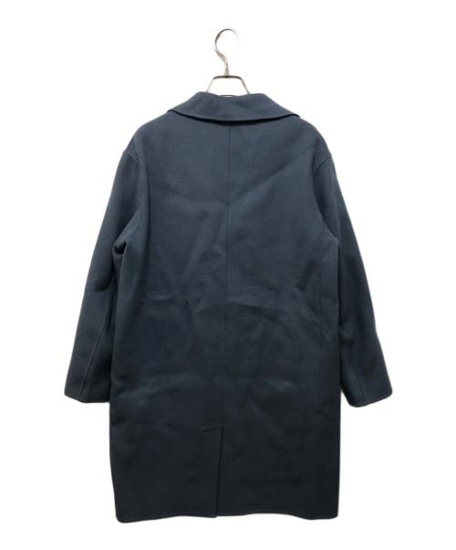 Max Mara WEEK END LINE（マックスマーラ ウイークエンドライン）MAX MARA WEEK END LINE (マックスマーラ ウイークエンドライン) Cucito A Mano ウールリバーコート ブルー サイズ:36の古着・服飾アイテム
