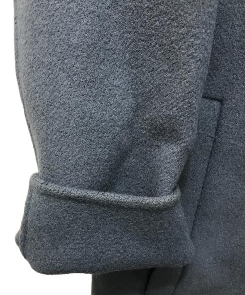 Max Mara WEEK END LINE（マックスマーラ ウイークエンドライン）MAX MARA WEEK END LINE (マックスマーラ ウイークエンドライン) Cucito A Mano ウールリバーコート ブルー サイズ:36の古着・服飾アイテム