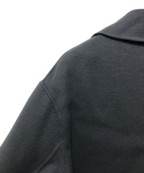 Max Mara WEEK END LINE（マックスマーラ ウイークエンドライン）MAX MARA WEEK END LINE (マックスマーラ ウイークエンドライン) Cucito A Mano ウールリバーコート ブルー サイズ:36の古着・服飾アイテム