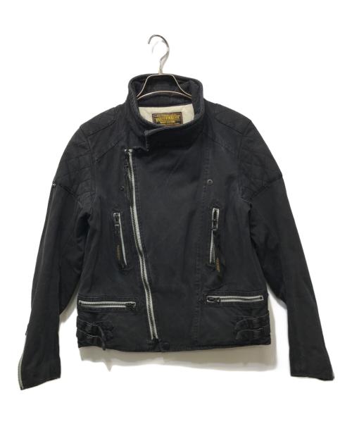 NEIGHBORHOOD（ネイバーフッド）NEIGHBORHOOD (ネイバーフッド) サンダーボルトダブルライダースジャケット ブラック サイズ:SIZE Sの古着・服飾アイテム