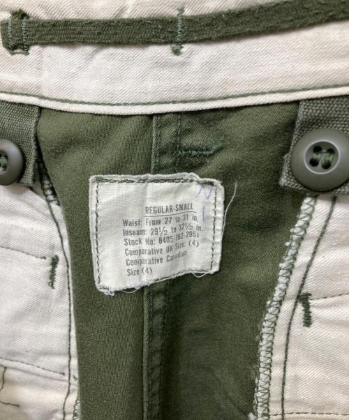 US ARMY（ユーエスアーミー）US ARMY (ユーエスアーミー) M-65 フィールドパンツ オリーブ サイズ:REGULA-SMALLの古着・服飾アイテム
