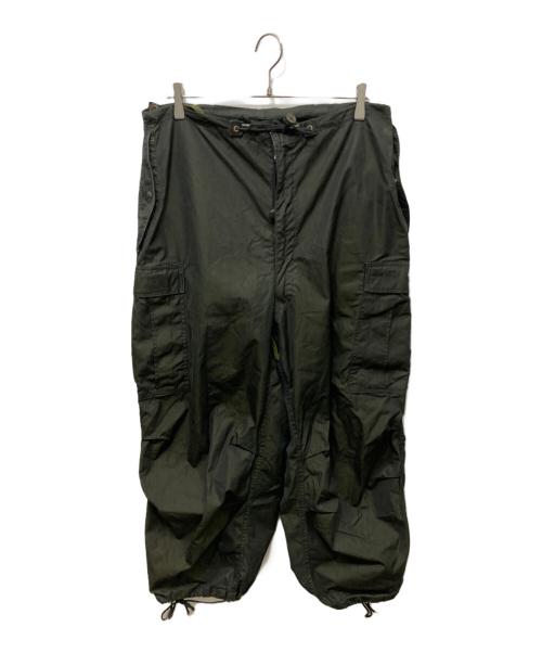 US ARMY（ユーエスアーミー）US ARMY (ユーエスアーミー) 後染めM-51オーバーパンツ ブラック サイズ:不明の古着・服飾アイテム