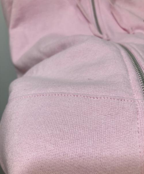 SUPREME（シュプリーム）Supreme (シュプリーム) Small Box Zip Up Hooded Sweatshirt ピンク サイズ:XLの古着・服飾アイテム