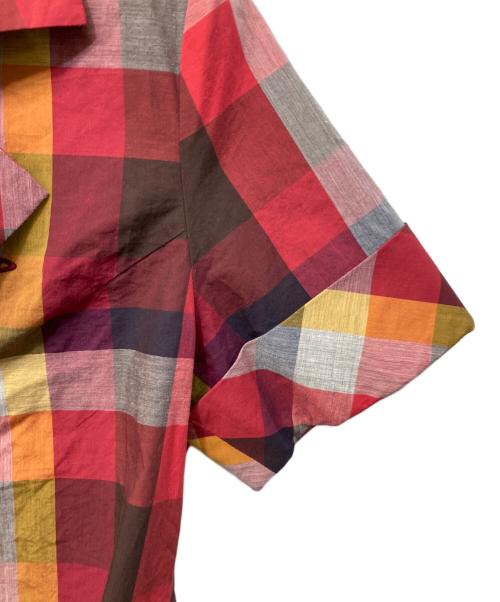 Vivienne Westwood RED LABEL（ヴィヴィアンウエストウッドレッドレーベル）Vivienne Westwood RED LABEL (ヴィヴィアンウエストウッドレッドレーベル) チェックシャツ レッド サイズ:Mの古着・服飾アイテム