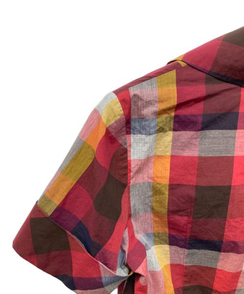 Vivienne Westwood RED LABEL（ヴィヴィアンウエストウッドレッドレーベル）Vivienne Westwood RED LABEL (ヴィヴィアンウエストウッドレッドレーベル) チェックシャツ レッド サイズ:Mの古着・服飾アイテム