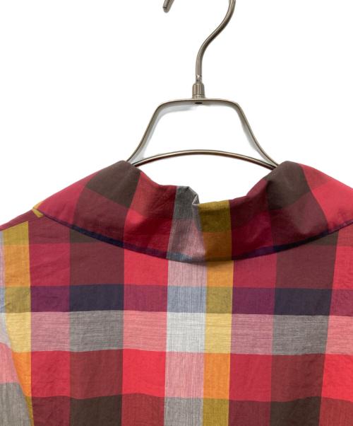 Vivienne Westwood RED LABEL（ヴィヴィアンウエストウッドレッドレーベル）Vivienne Westwood RED LABEL (ヴィヴィアンウエストウッドレッドレーベル) チェックシャツ レッド サイズ:Mの古着・服飾アイテム