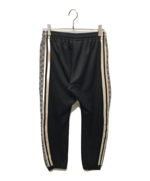 GUCCI（グッチ）GUCCI (グッチ) TECHNICAL JERSEY JOGGING PANTS ブラック×グレー サイズ:XSの古着・服飾アイテム