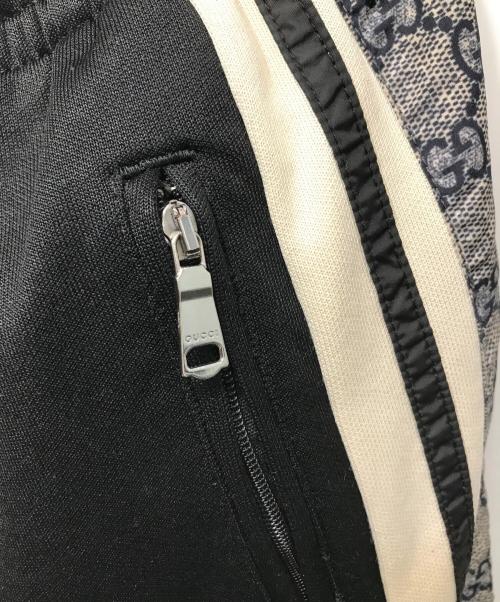 GUCCI（グッチ）GUCCI (グッチ) TECHNICAL JERSEY JOGGING PANTS ブラック×グレー サイズ:XSの古着・服飾アイテム