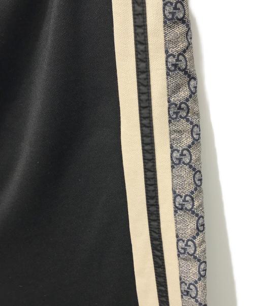 GUCCI（グッチ）GUCCI (グッチ) TECHNICAL JERSEY JOGGING PANTS ブラック×グレー サイズ:XSの古着・服飾アイテム