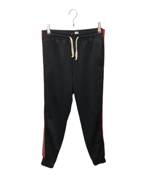 GUCCI（グッチ）GUCCI (グッチ) シェリーライン トラックパンツ ブラック サイズ:Sの古着・服飾アイテム