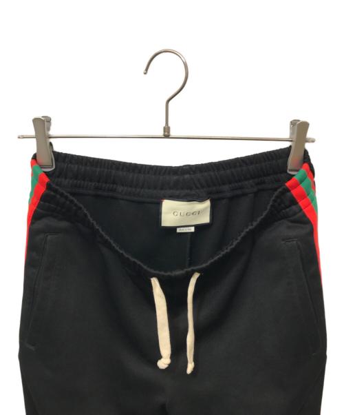 GUCCI（グッチ）GUCCI (グッチ) シェリーライン トラックパンツ ブラック サイズ:Sの古着・服飾アイテム