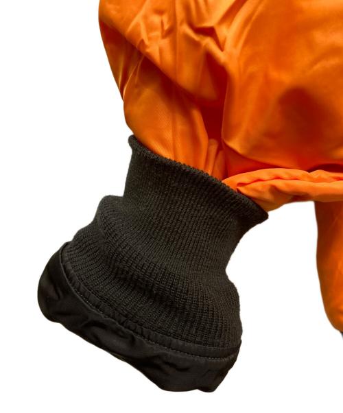 ALPHA（アルファ）ALPHA (アルファ) CDG (シーディージー) BIAS MA-1 JACKET ブラック サイズ:XLの古着・服飾アイテム