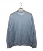 AURALEEオーラリー）の古着「KID MOHAIR SHEER KNIT P/O」｜ブルー