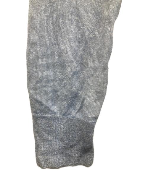 AURALEE（オーラリー）AURALEE (オーラリー) KID MOHAIR SHEER KNIT P/O ブルー サイズ:5の古着・服飾アイテム