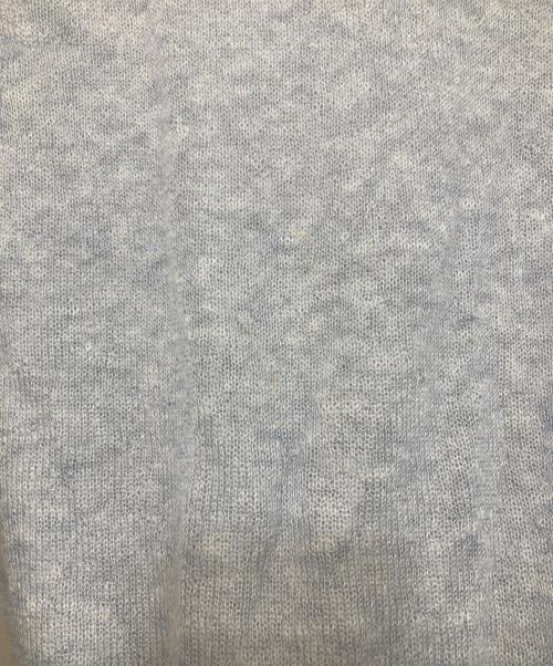 AURALEE（オーラリー）AURALEE (オーラリー) KID MOHAIR SHEER KNIT P/O ブルー サイズ:5の古着・服飾アイテム