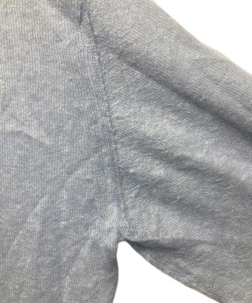 AURALEE（オーラリー）AURALEE (オーラリー) KID MOHAIR SHEER KNIT P/O ブルー サイズ:5の古着・服飾アイテム