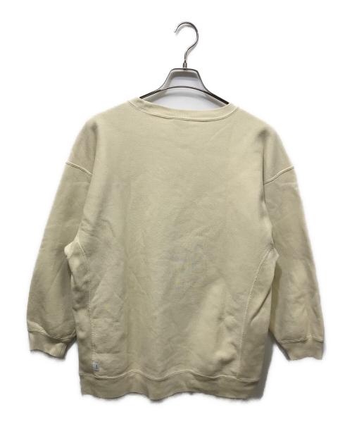 Champion（チャンピオン）Champion (チャンピオン) WTAPS (ダブルタップス) クルーネックスウェット アイボリー サイズ:Mの古着・服飾アイテム