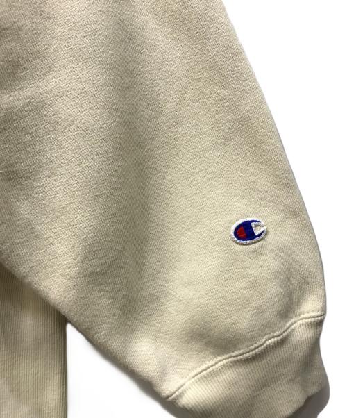 Champion（チャンピオン）Champion (チャンピオン) WTAPS (ダブルタップス) クルーネックスウェット アイボリー サイズ:Mの古着・服飾アイテム