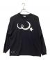 WTAPS（ダブルタップス）の古着「MOON ＆ STAR COTTON L/S TEE」｜ブラック