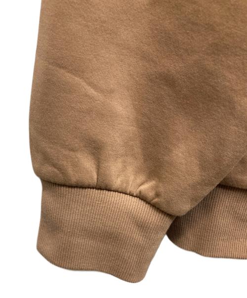 'S Max Mara（エスマックスマーラ）'S Max Mara (エスマックスマーラ) SAPORE ロゴプルオーバーパーカー ブラウン サイズ:Mの古着・服飾アイテム