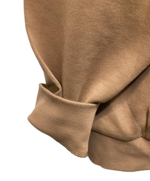 'S Max Mara（エスマックスマーラ）'S Max Mara (エスマックスマーラ) SAPORE ロゴプルオーバーパーカー ブラウン サイズ:Mの古着・服飾アイテム