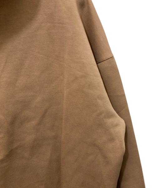 'S Max Mara（エスマックスマーラ）'S Max Mara (エスマックスマーラ) SAPORE ロゴプルオーバーパーカー ブラウン サイズ:Mの古着・服飾アイテム