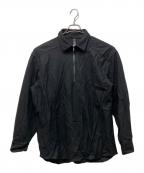 wjkダブルジェイケー）の古着「ハーフジップシャツ」｜ブラック