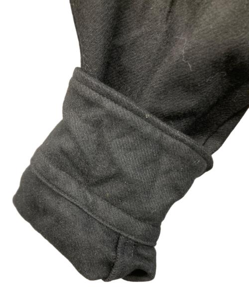 wjk（ダブルジェイケー）wjk (ダブルジェイケー) ハーフジップシャツ ブラック サイズ:Lの古着・服飾アイテム