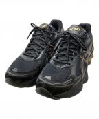 asicsアシックス）の古着「GEL-KINETIC FLUENT」｜ブラック×ゴールド