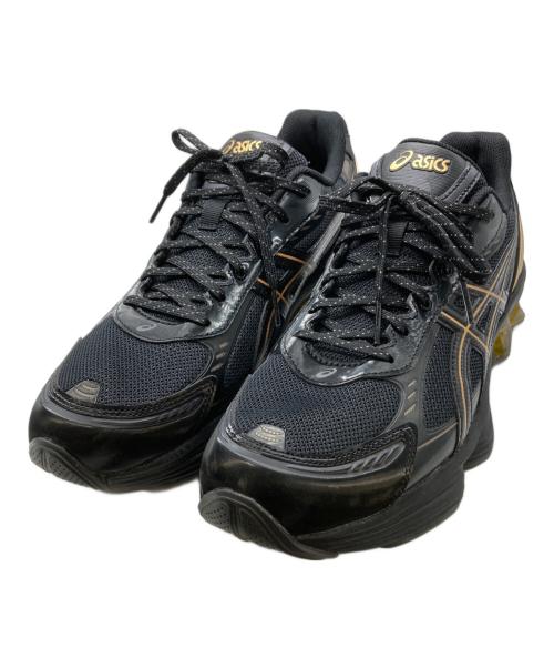 asics（アシックス）asics (アシックス) GEL-KINETIC FLUENT ブラック×ゴールド サイズ:US11/UK10の古着・服飾アイテム