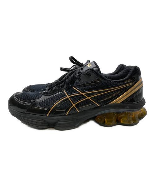 asics（アシックス）asics (アシックス) GEL-KINETIC FLUENT ブラック×ゴールド サイズ:US11/UK10の古着・服飾アイテム