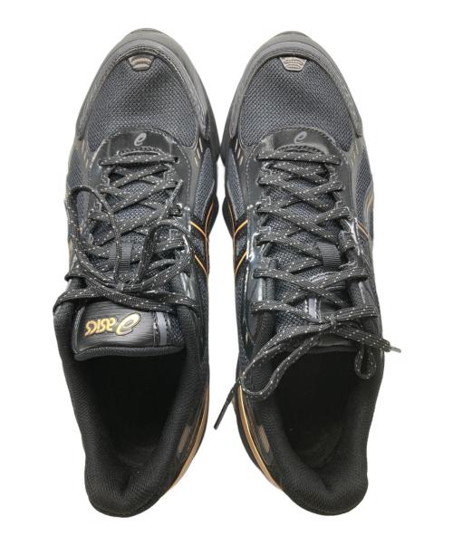 asics（アシックス）asics (アシックス) GEL-KINETIC FLUENT ブラック×ゴールド サイズ:US11/UK10の古着・服飾アイテム