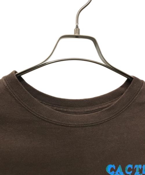 Travis Scott（トラヴィススコット）TRAVIS SCOTT (トラヴィス・スコット) CACTUS TRILS ASSN T-SHIRTS ブラウン サイズ:Lの古着・服飾アイテム
