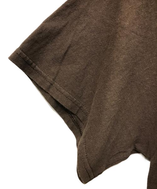 Travis Scott（トラヴィススコット）TRAVIS SCOTT (トラヴィス・スコット) CACTUS TRILS ASSN T-SHIRTS ブラウン サイズ:Lの古着・服飾アイテム