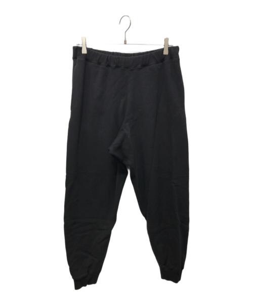 Graphpaper（グラフペーパー）Graphpaper (グラフペーパー) LOOPWHEELER (ループウィラー) Sweat Pants ブラック サイズ:1の古着・服飾アイテム
