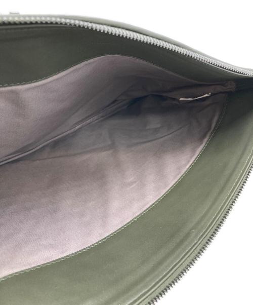 BOTTEGA VENETA（ボッテガベネタ）BOTTEGA VENETA (ボッテガベネタ) イントレチャートドキュメントケース オリーブの古着・服飾アイテム