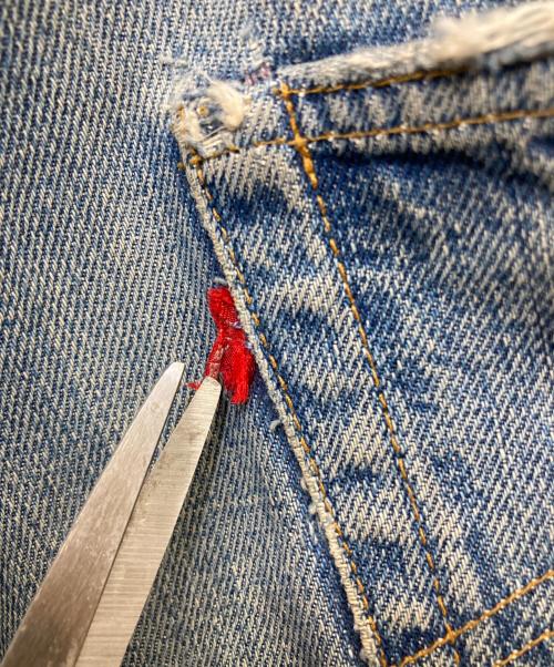 LEVI'S（リーバイス）LEVI'S (リーバイス) BIG E後期 501デニムパンツ インディゴ サイズ:不明の古着・服飾アイテム